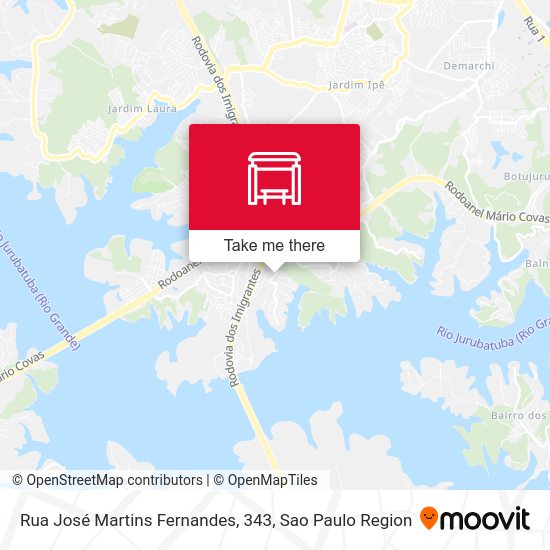Rua  José Martins Fernandes, 343 map