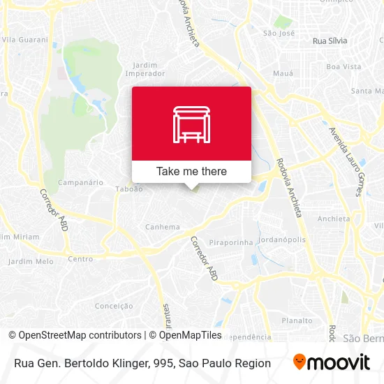 Rua Gen. Bertoldo Klinger, 995 map