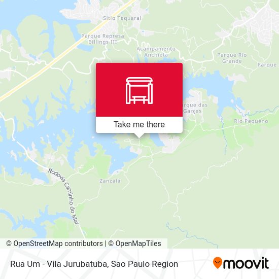Rua Um - Vila Jurubatuba map