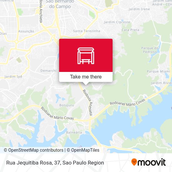 Rua Jequitiba Rosa, 37 map