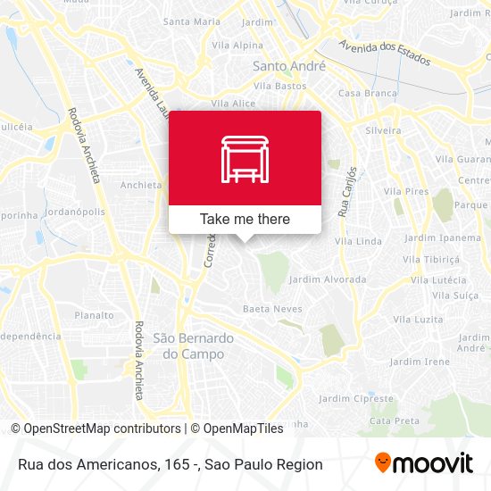 Rua dos Americanos, 165 - map