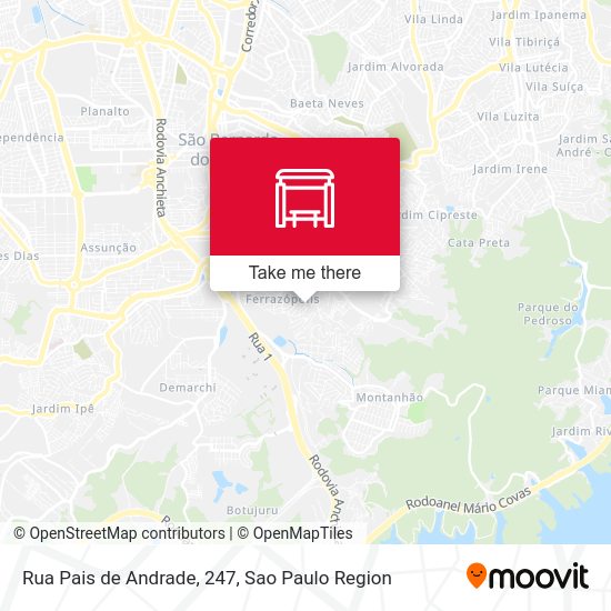 Rua Pais de Andrade, 247 map