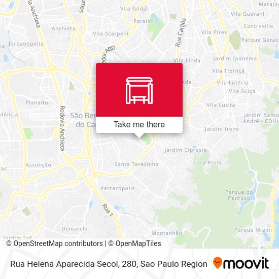 Rua Helena Aparecida Secol, 280 map