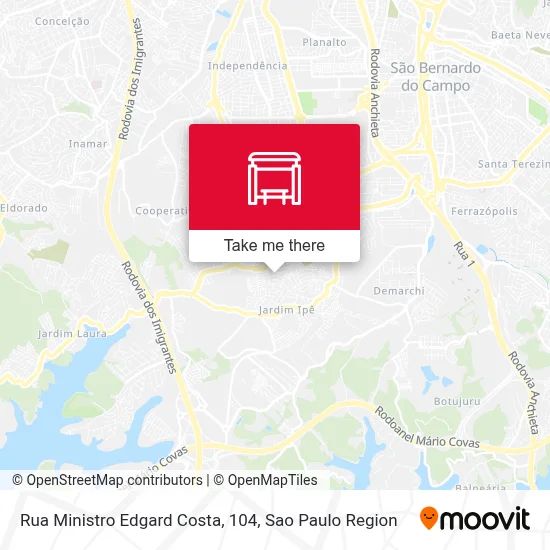 Rua Ministro Edgard Costa, 104 map