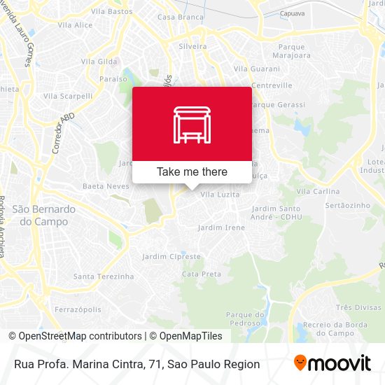 Rua Profa. Marina Cintra, 71 map