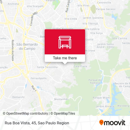 Rua Boa Vista, 45 map