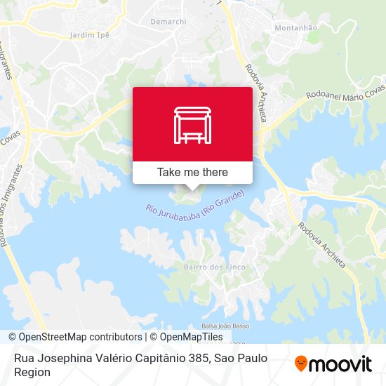 Rua Josephina Valério Capitânio 385 map