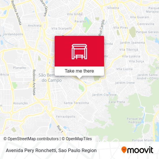 Avenida Pery Ronchetti map