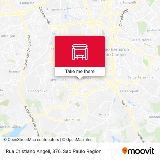 Rua Cristiano Angeli, 876 map