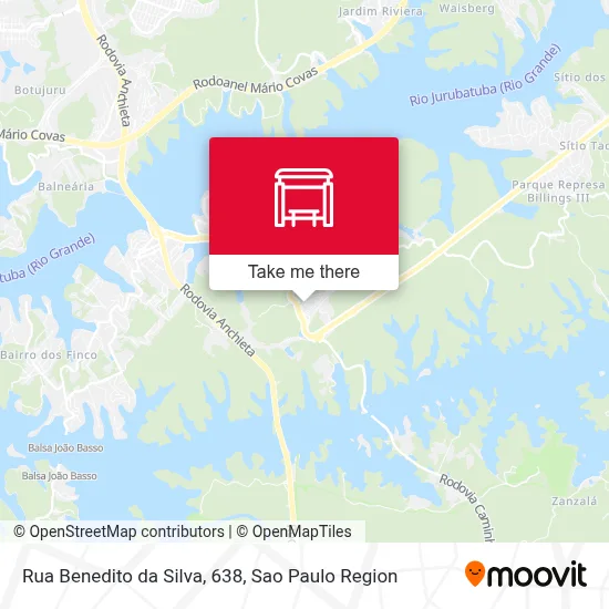 Rua Benedito da Silva, 638 map