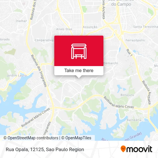 Rua Opala, 12125 map