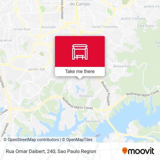 Rua Omar Daibert, 240 map