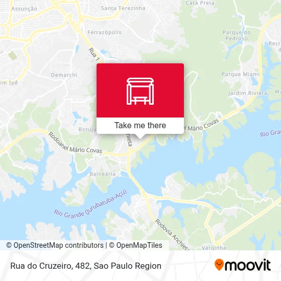 Rua do Cruzeiro, 482 map