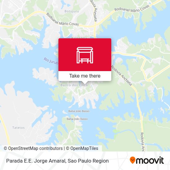 Parada E.E. Jorge Amaral map