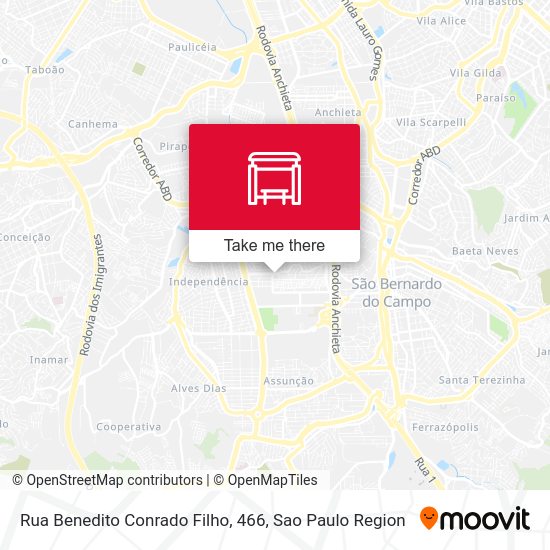 Rua Benedito Conrado Filho, 466 map