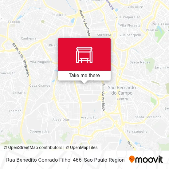 Rua Benedito Conrado Filho, 466 map