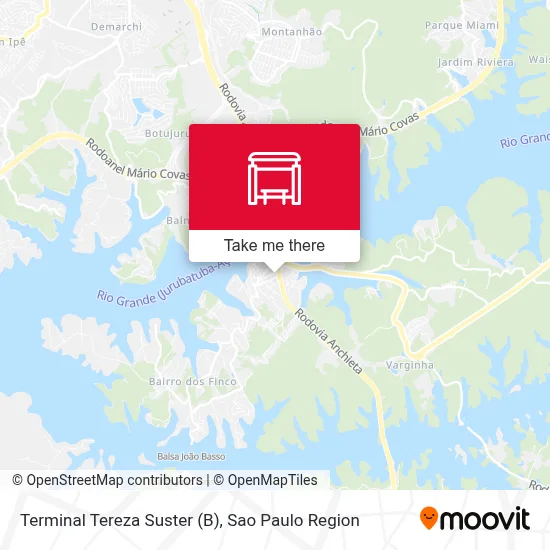 Terminal Tereza Suster (B) map