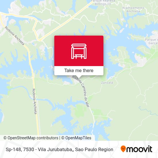 Sp-148, 7530 - Vila Jurubatuba, map