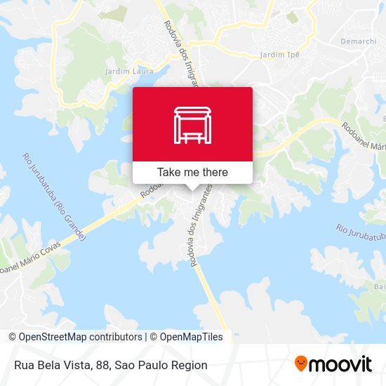 Rua Bela Vista, 88 map