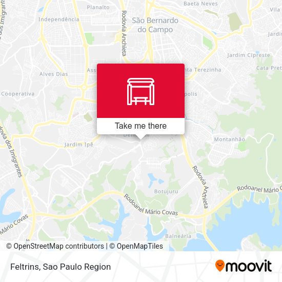 Feltrins map