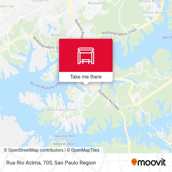 Rua Rio Acima, 705 map