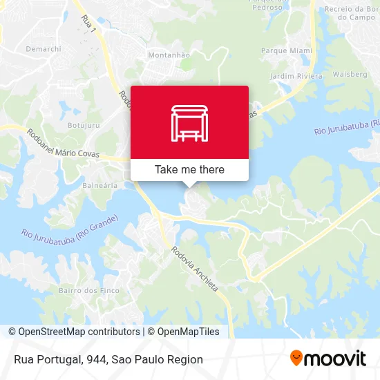 Rua Portugal, 944 map