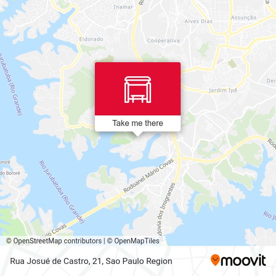 Rua Josué de Castro, 21 map