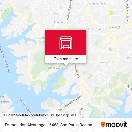 Estrada dos Alvarengas, 6463 map