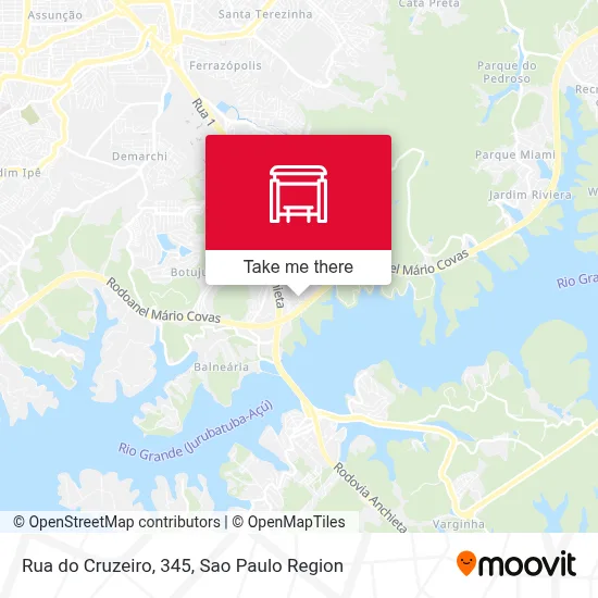 Rua do Cruzeiro, 345 map