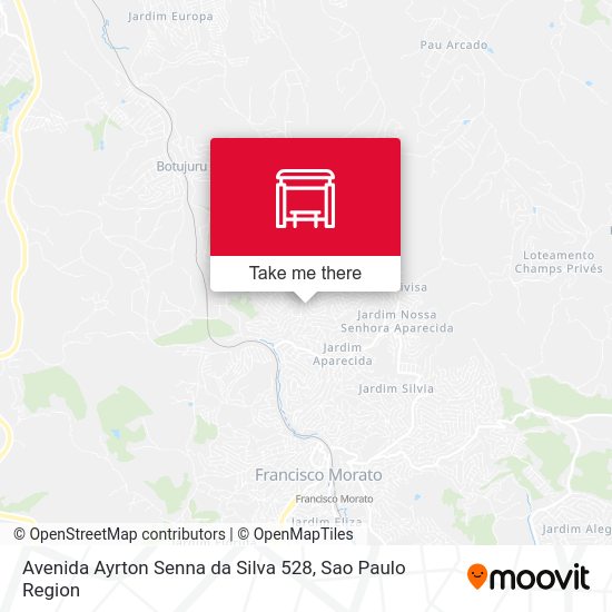 Avenida Ayrton Senna da Silva 528 map