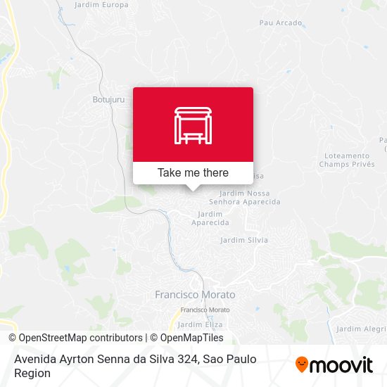 Avenida Ayrton Senna da Silva 324 map