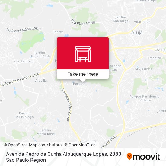 Avenida Pedro da Cunha Albuquerque Lopes, 2080 map