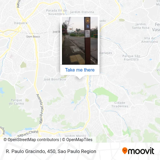 R. Paulo Gracindo, 450 map