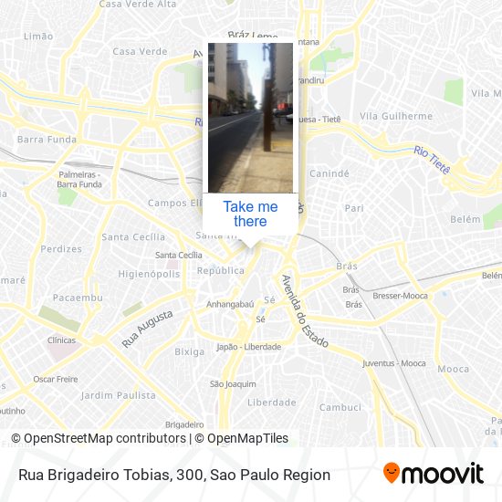 Rua Brigadeiro Tobias, 300 map