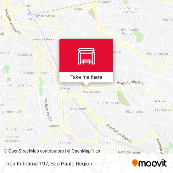 Rua Ibitirama 197 map
