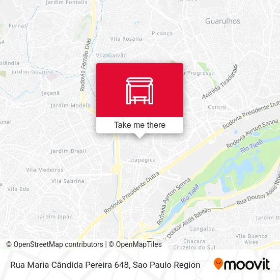 Rua Maria Cândida Pereira 648 map
