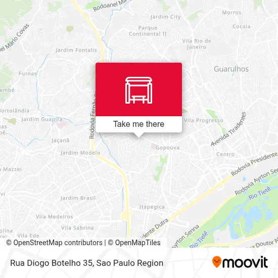 Rua Diogo Botelho 35 map