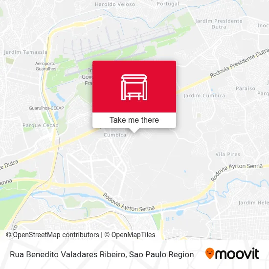Rua Benedito Valadares Ribeiro map