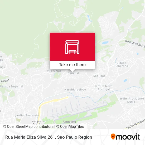 Rua Maria Eliza Silva 261 map