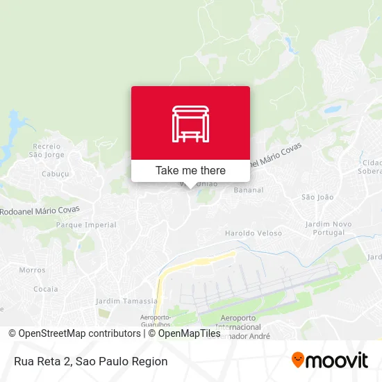 Rua Reta 2 map