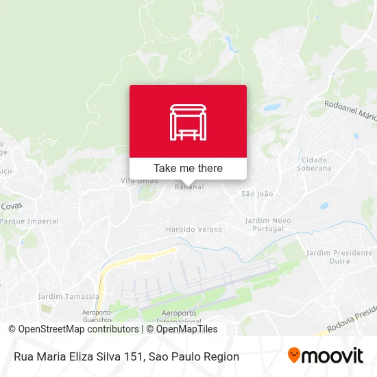 Rua Maria Eliza Silva 151 map