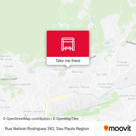 Rua Nelson Rodrigues 382 map