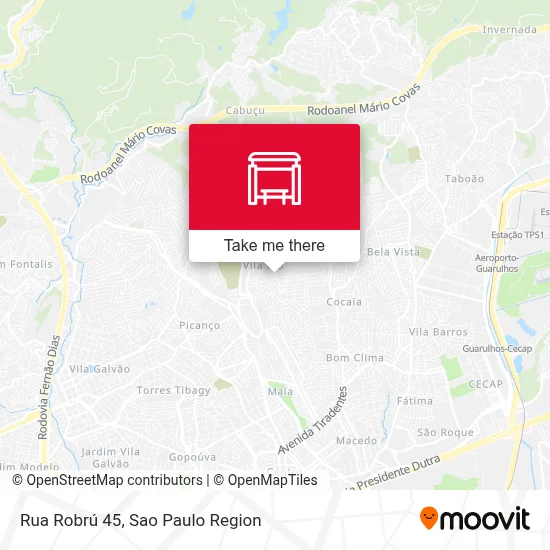 Rua Robrú 45 map