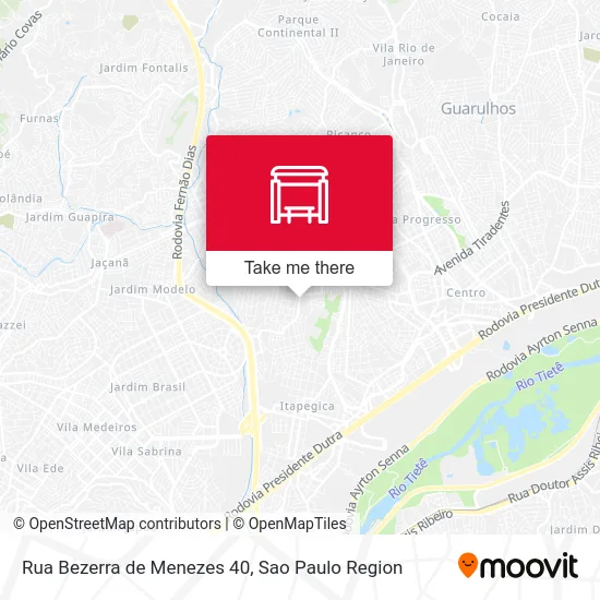 Rua Bezerra de Menezes 40 map