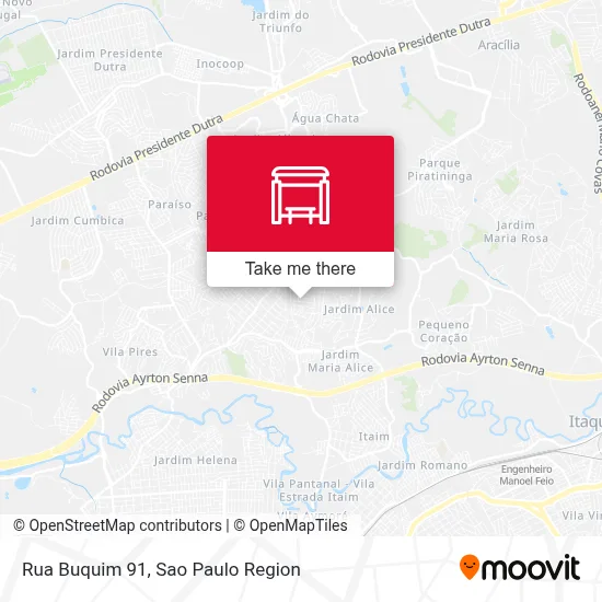 Rua Buquim 91 map
