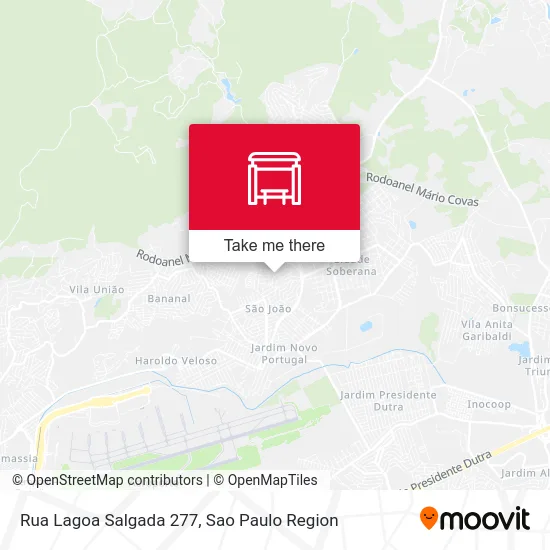 Rua Lagoa Salgada 277 map