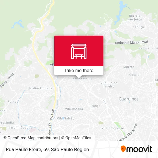 Rua Paulo Freire, 69 map