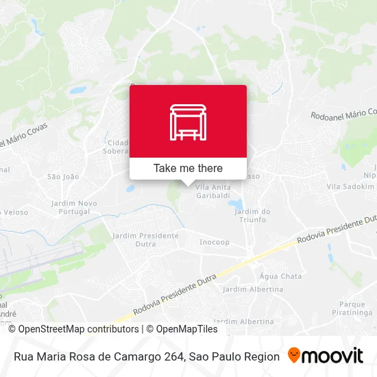 Rua Maria Rosa de Camargo 264 map