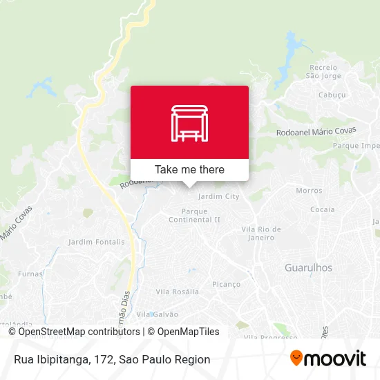 Rua Ibipitanga, 172 map