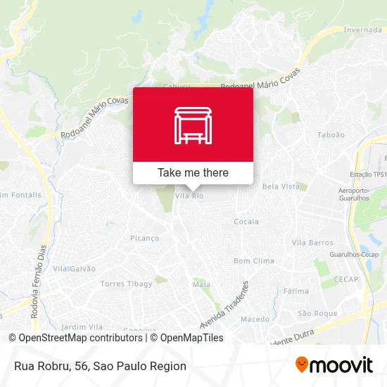 Rua Robru, 56 map